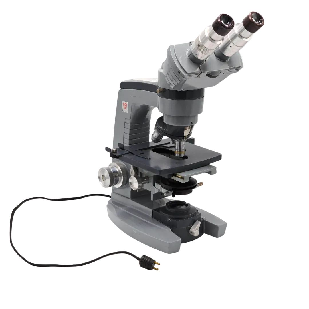 American Optical Spencer Binocular Compound Microscope 10X / 45X / 100X Oil