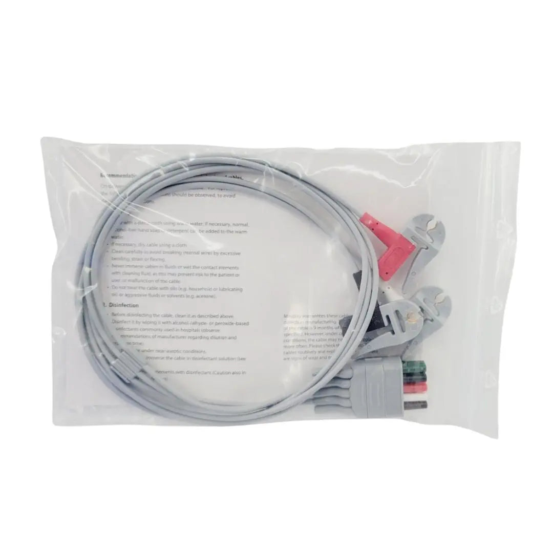 Mindray 0012-00-1514-05 3-Lead ECG Pinch Clip 24" Mindray