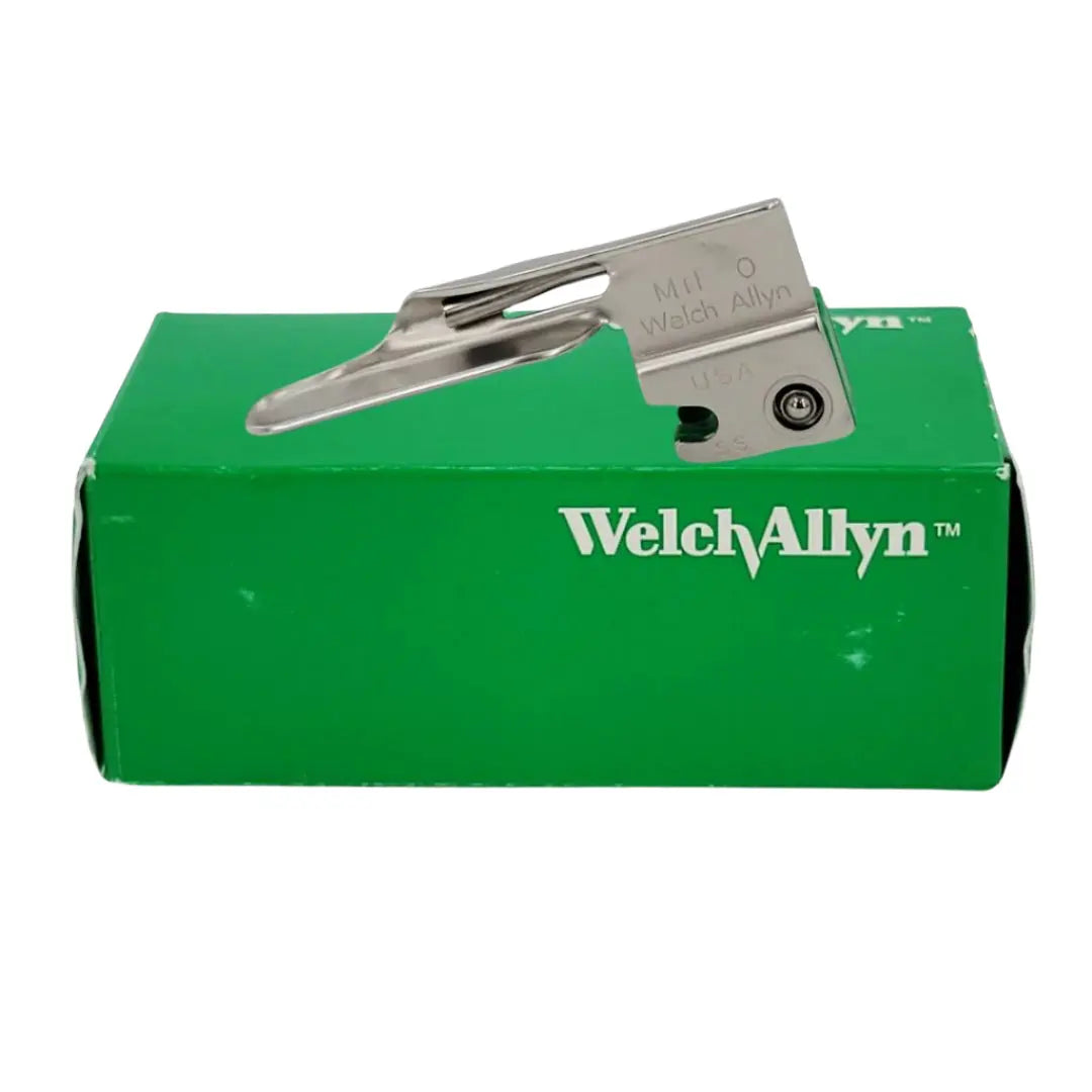 Welch Allyn 68060 Miller Size 0 Green Standard Fiber Optic Laryngoscope Blade Welch Allyn