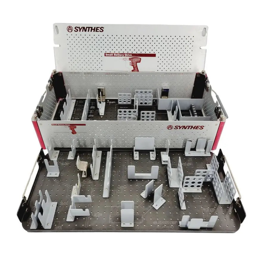 Synthes Small Battery Driver Sterilization Case 20-3/8" x 10" x 5" Synthes