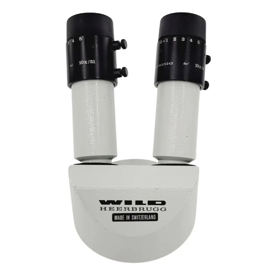 Leica Wild Head Surgical Microscope Part w/10 x 21 Eye Pieces Leica