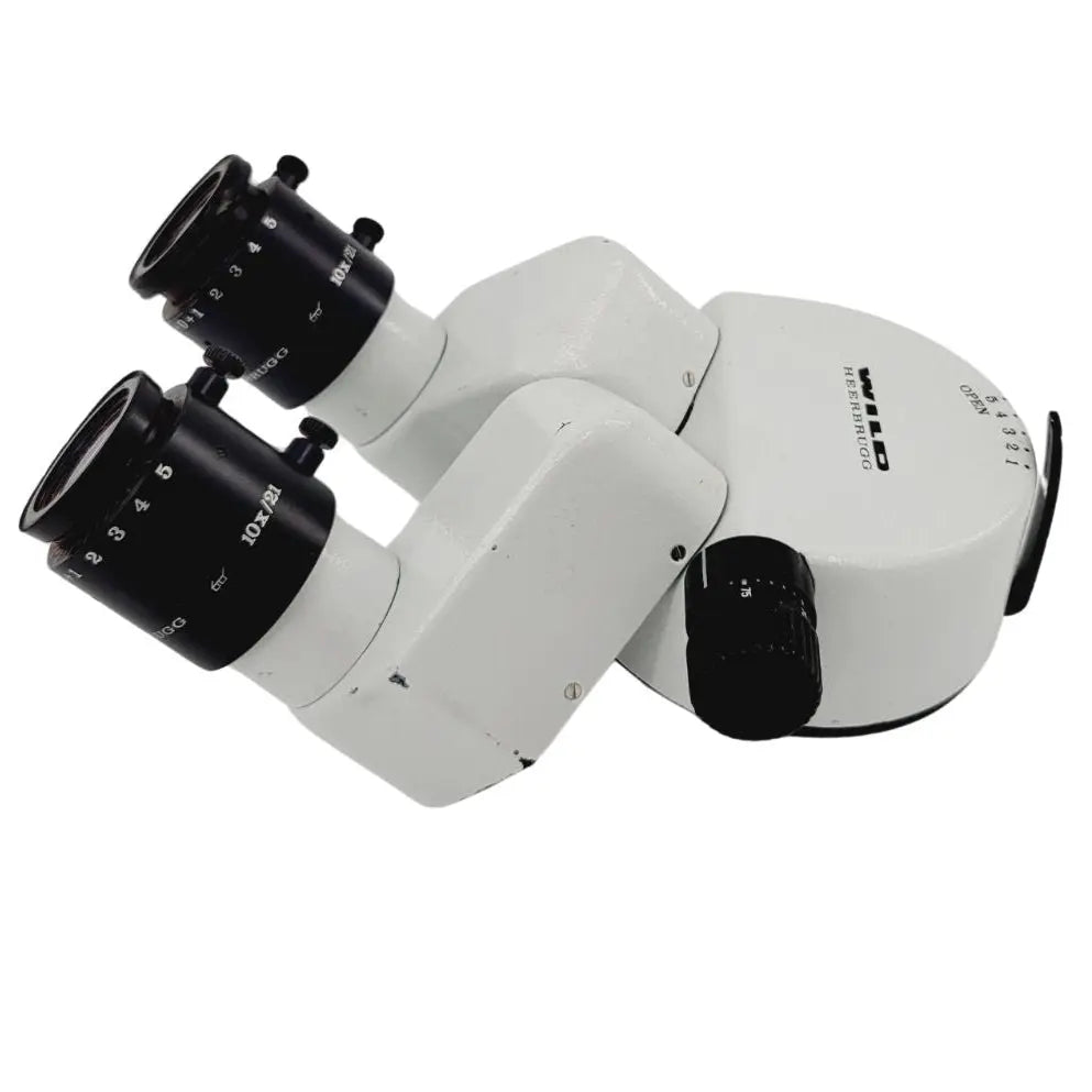 Leica Wild Head Surgical Microscope Part w/10 x 21 Eye Pieces Leica