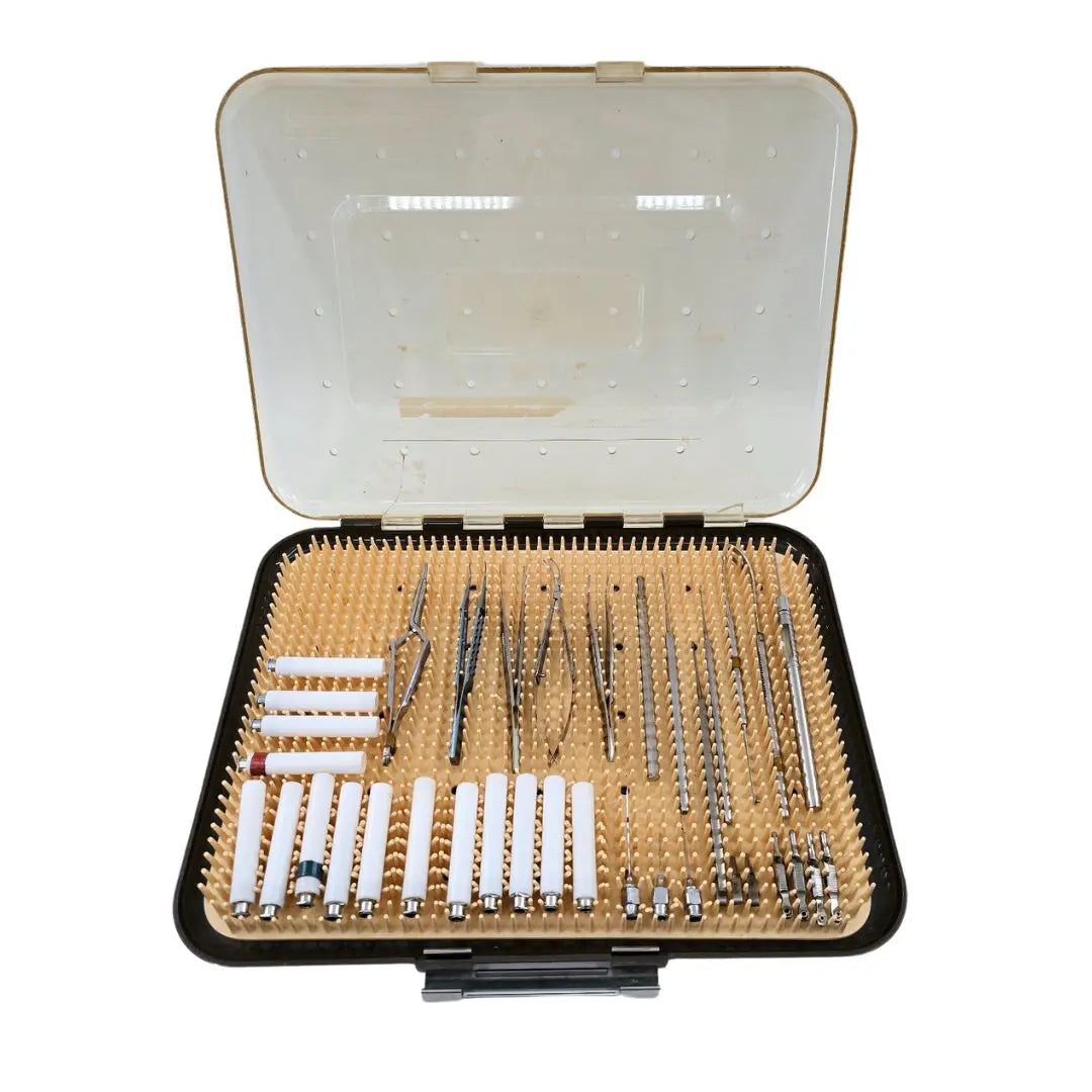 Ophthalmology Set & Sterilization Case Assorted Manufacturers Set of 38 Storz