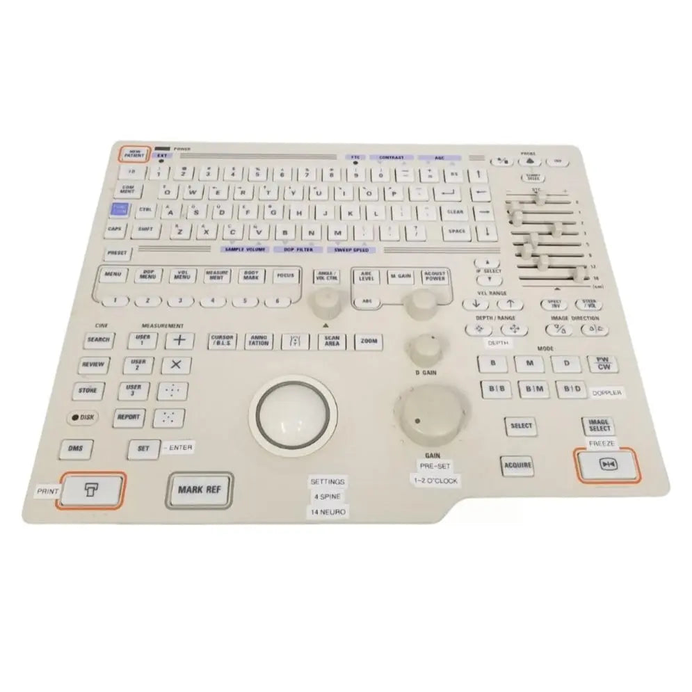 Aloka N376-2001 User Interface CP-ALT2 from SSD-1400 Ultrasound Aloka