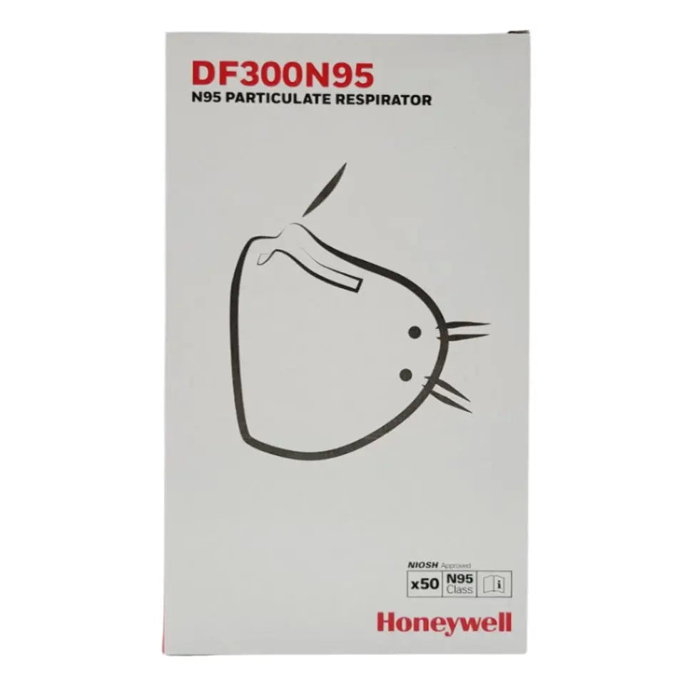Honeywell DF300N95B Flatfold Respirator Mask Honeywell