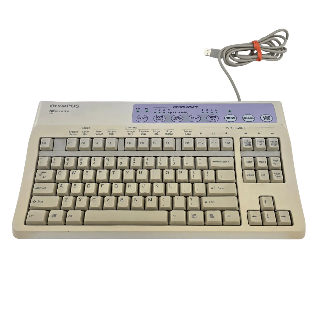 Olympus MAJ-845 USB Endoscopy Keyboard for CV-160 EVIS EXERA System Used Primis Medical