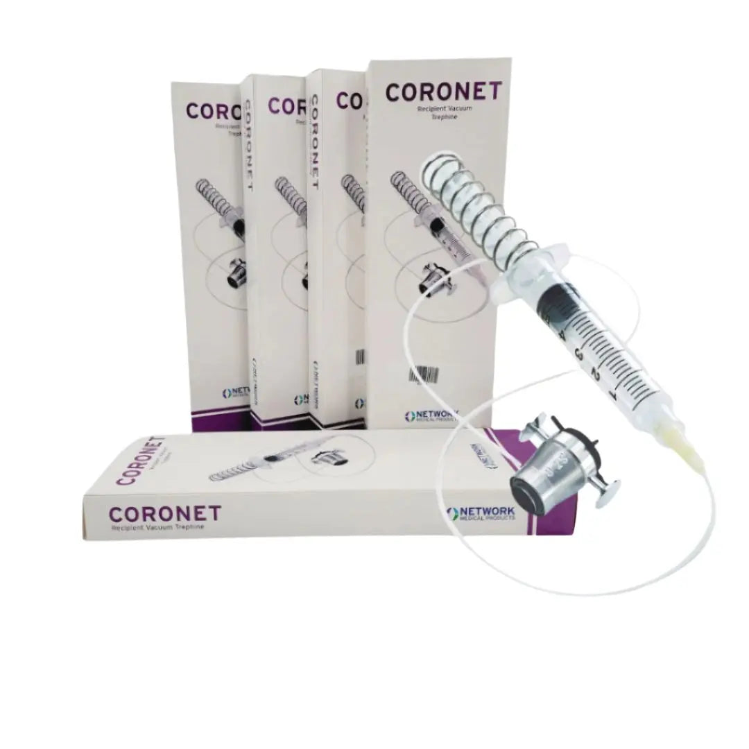 Network Medical 51-840 Recipient Vacuum Trephine Lot of 5 Network Medical