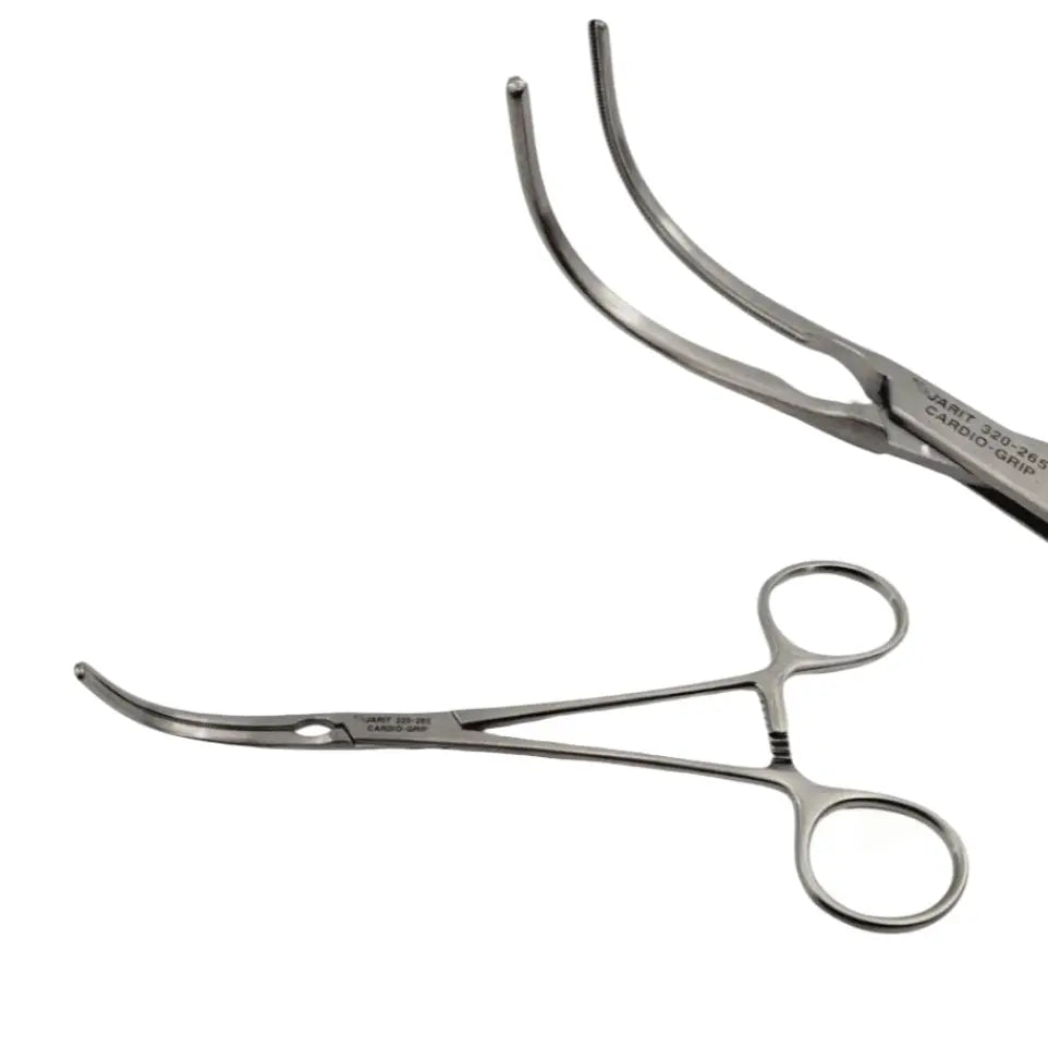 Jarit 320-265 DeBakey Peripheral Curved 1/-5/8" Jaw 6-1/4" Jarit