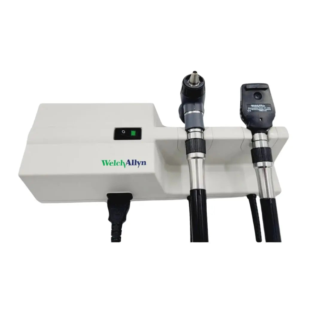 Welch Allyn 767 Oto-Ophthalmoscope Wall Transformer w/ 23810 & 11720 Welch Allyn