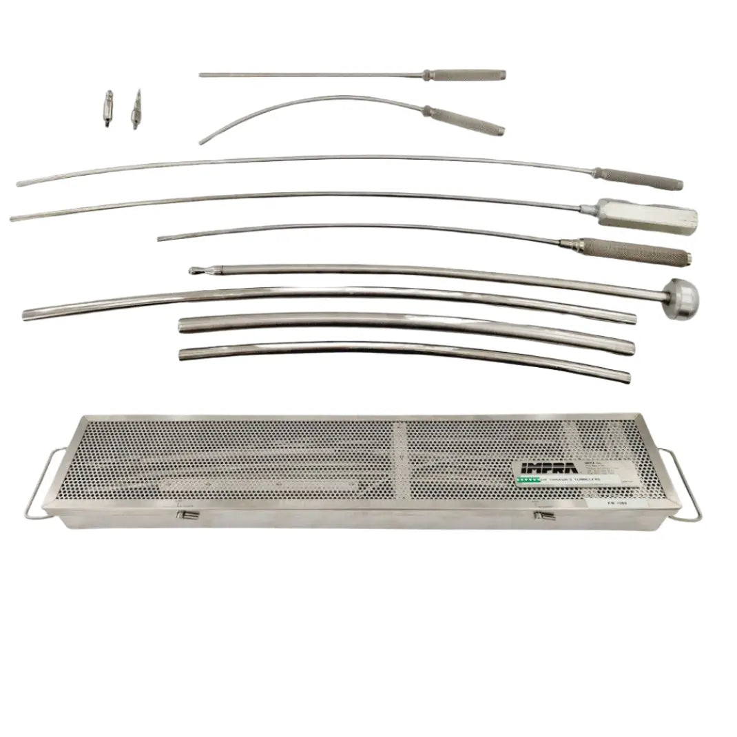 Impra KW1000 Kelly-Wick Tunneler Set w/ Extra Handles, Tips & Sterilization Case Impra