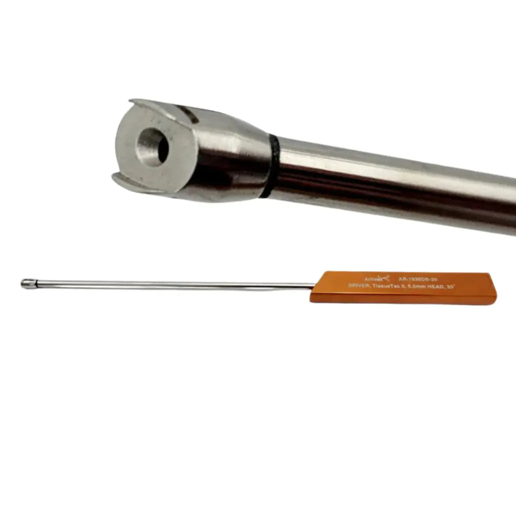 Arthrex AR-1935DB-30 Orthopedic TissueTak II Driver 5mm HEAD 30 Degree 10-3/4" Arthrex
