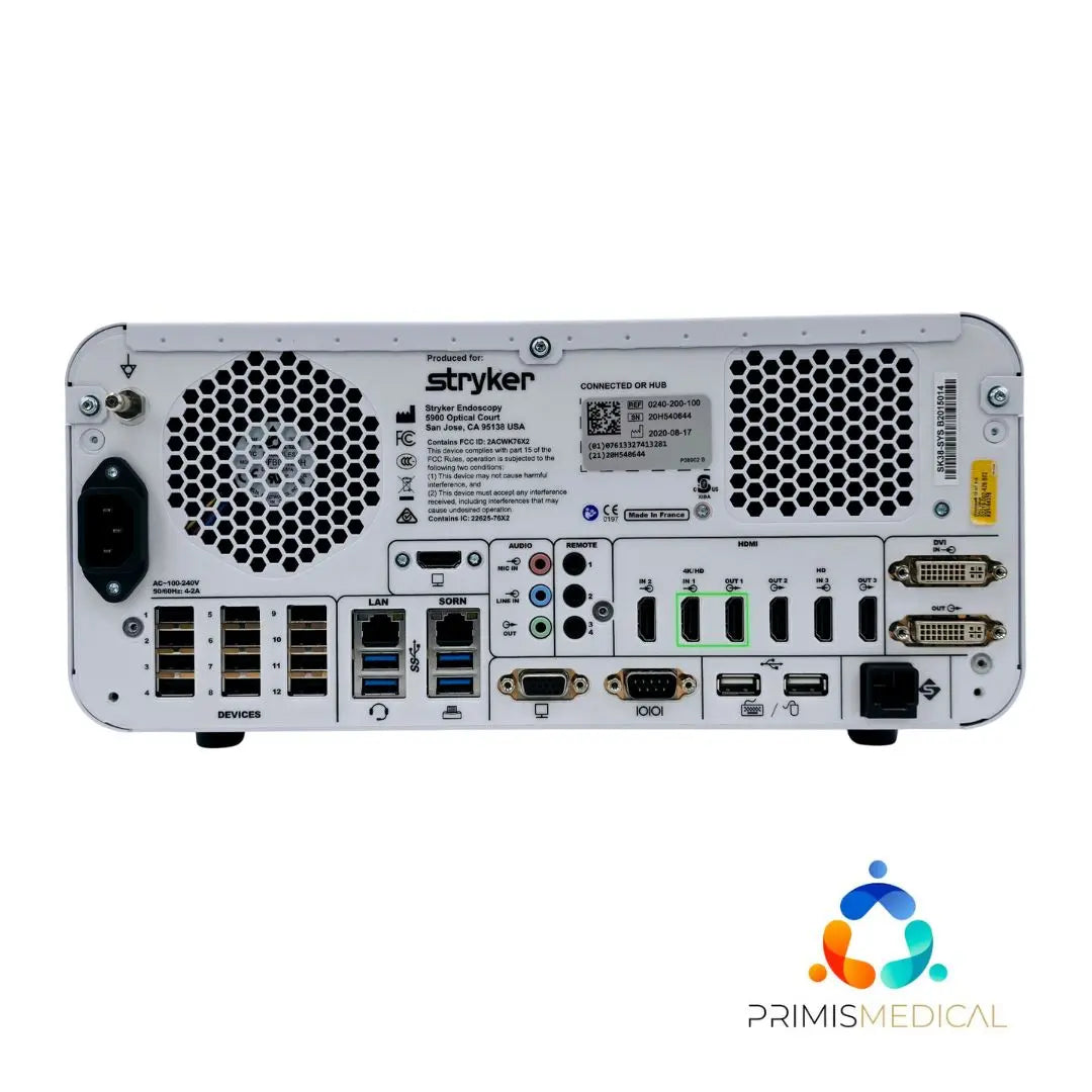 Stryker Connected OR Hub Base System V 1.2.3.199A Certified Stryker