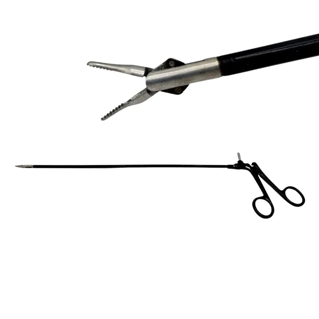 Jarit 600-115 Tapered Serrated Laparoscopic Dissecting Forceps Monopolar 5mm 16" Jarit