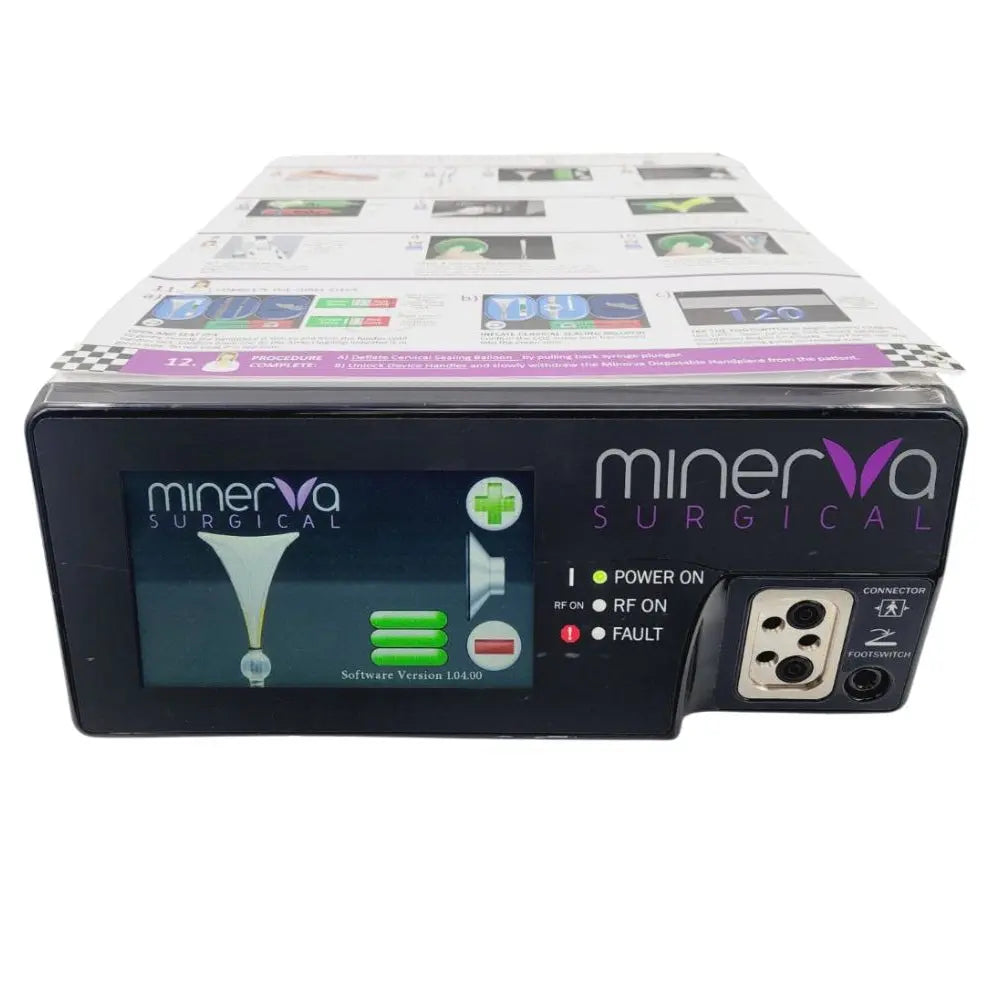 Minerva Surgical MIN180S RF-Controller with Canisters DOM: 2015 Minerva