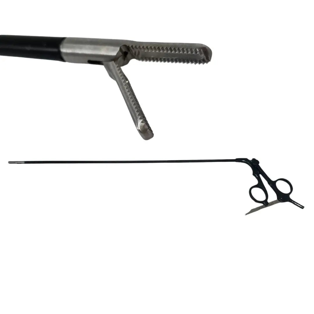 Cabot Medical 15mm x 4mm Ratchet Handle Laparoscopic Grasping Forceps 17" Cabot Medical