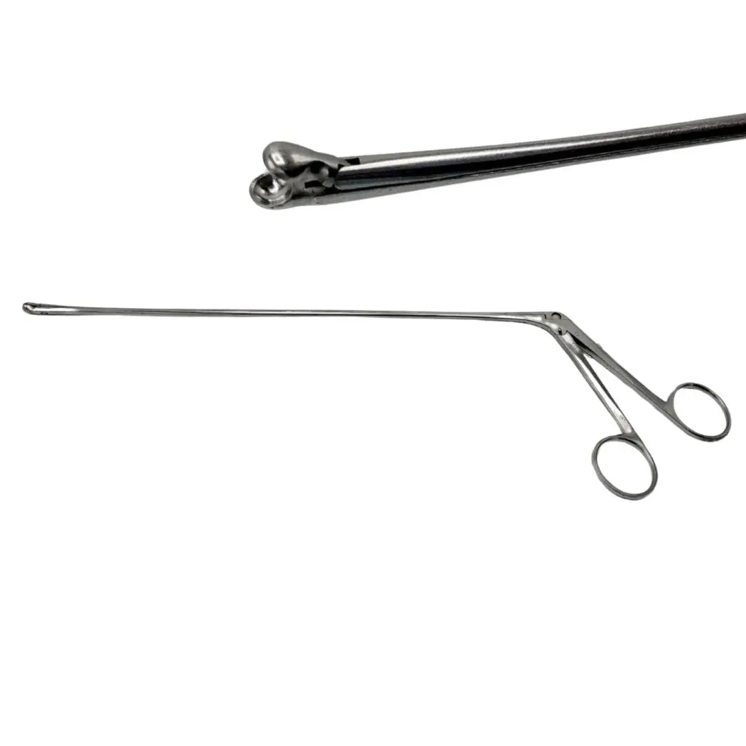 Pilling 50-5102 Forceps Jackson Laryngeal Cup Straight 6mm 13-3/4" Pilling