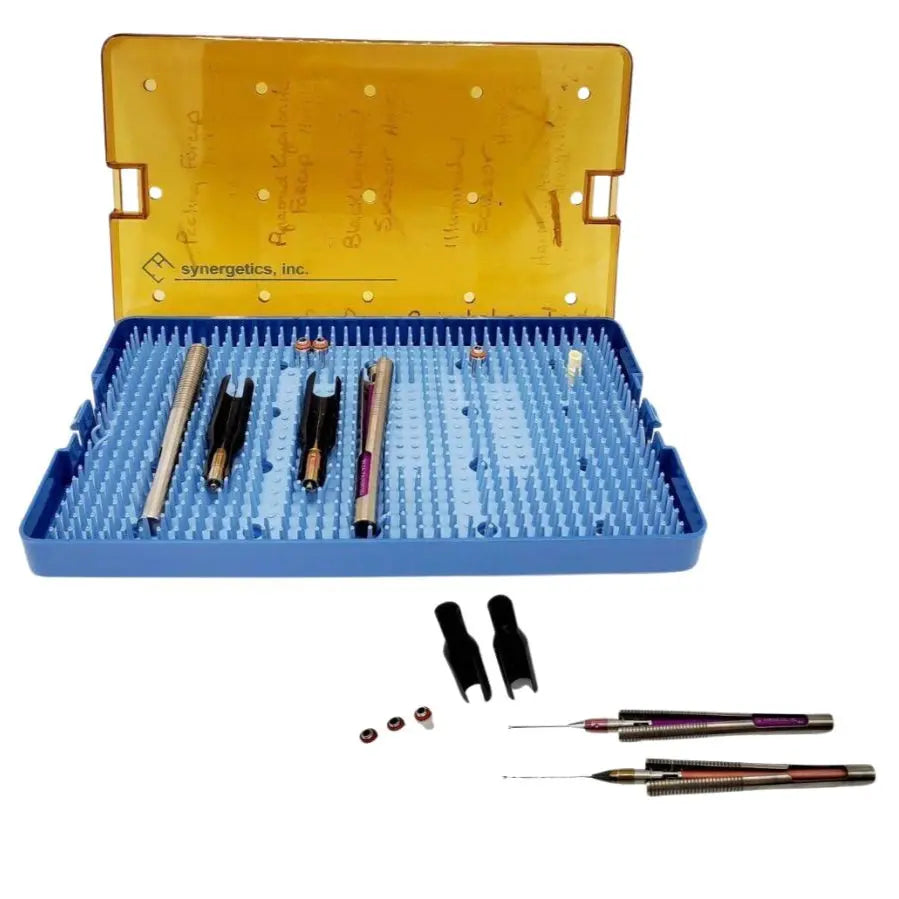 Synergetics 09.24 Squeeze Handle w/ Grieshaber Attachments Ophthalmology 6" Synergetics