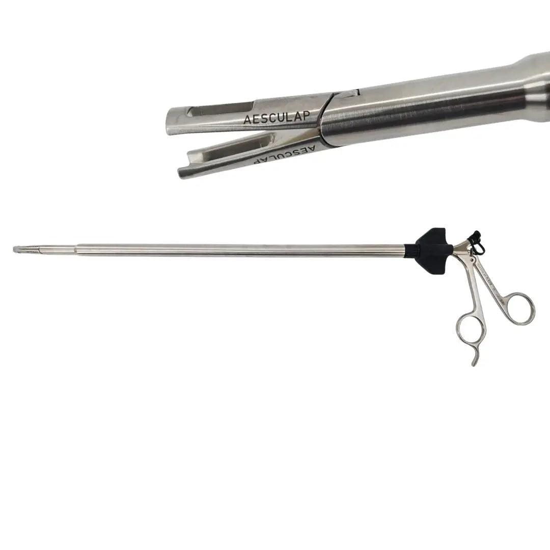 Aesculap PL531R 12.5mm Clip Applying/Removing Forceps Single-Fire 19-1/4" Aesculap