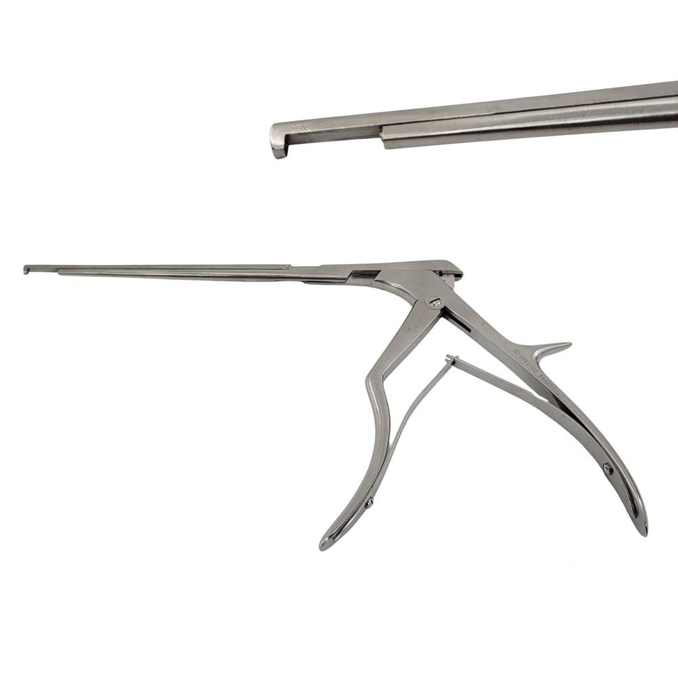 Zimmer 3351-02 Schlesinger Cervical Rongeur 3mm 90° Down Bite 10-1/2"