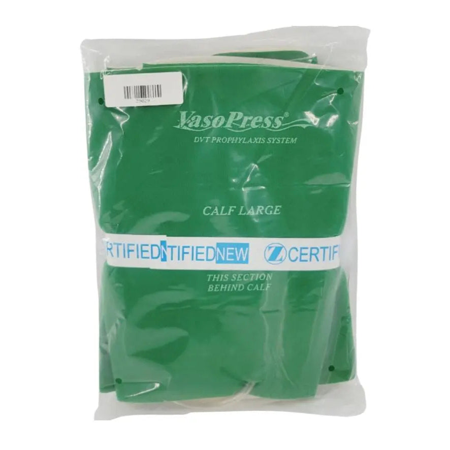 Zimmer VP501LG Vaspress Compression Therapy Green Calf Garment Large 24" Primis Medical