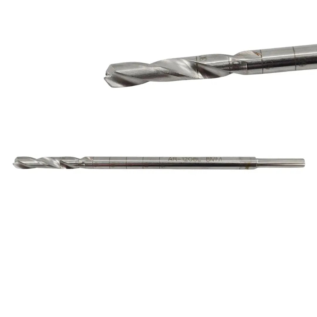 Arthrex AR-1208L Cannulated Drill Bit 8mm Orthopedic 7" Primis Medical