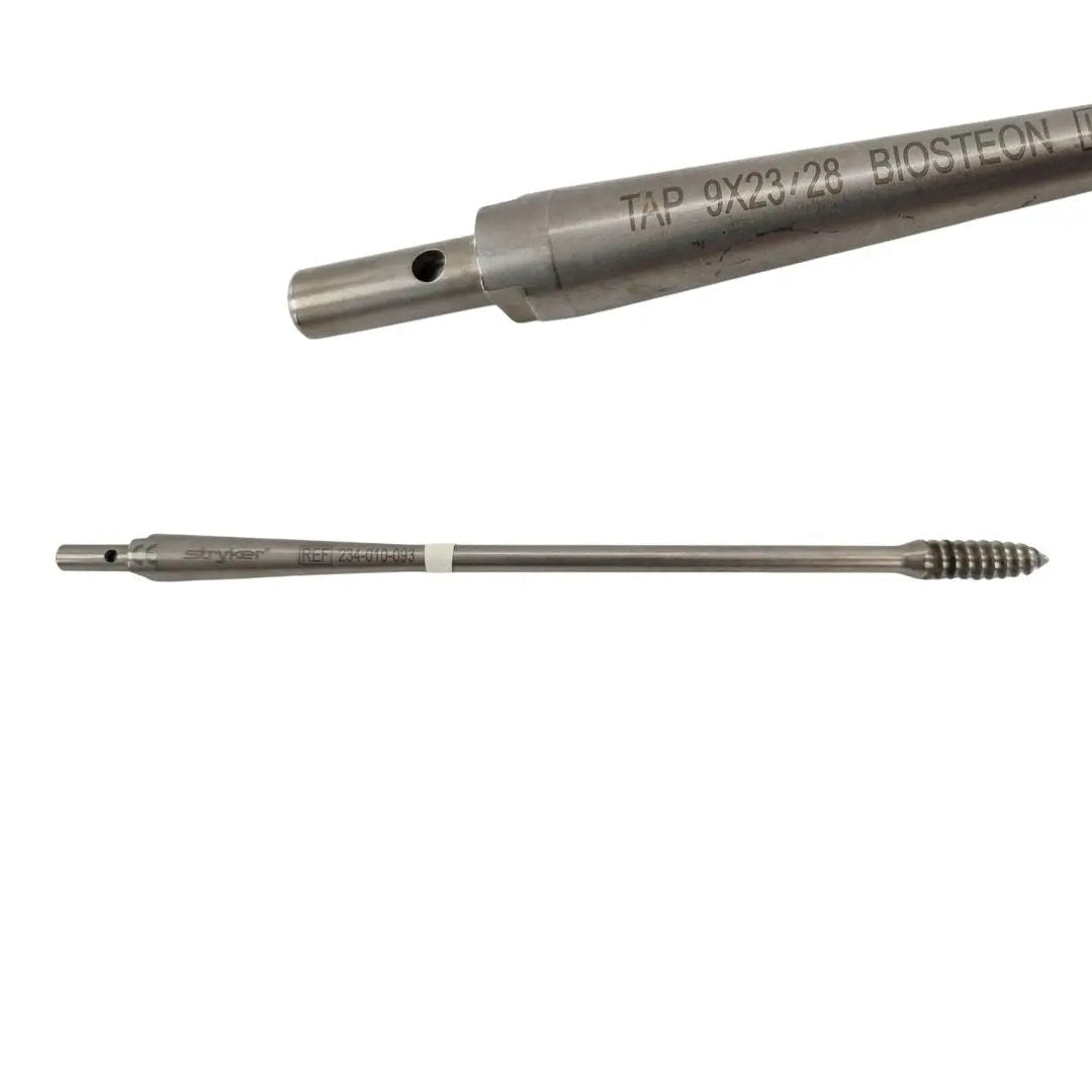 Stryker 234-010-093 9mm Biosteon ACL Screw Tap 9x23/28 Orthopedic 8-1/2" Primis Medical