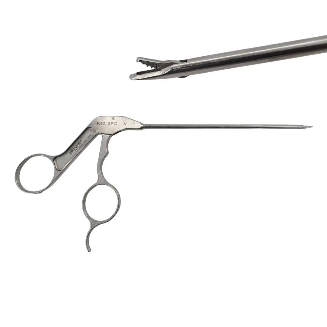Stryker 300-034-300 Conquest 3.4mm Straight Scoop Jaw Punch 8-1/2" Primis Medical