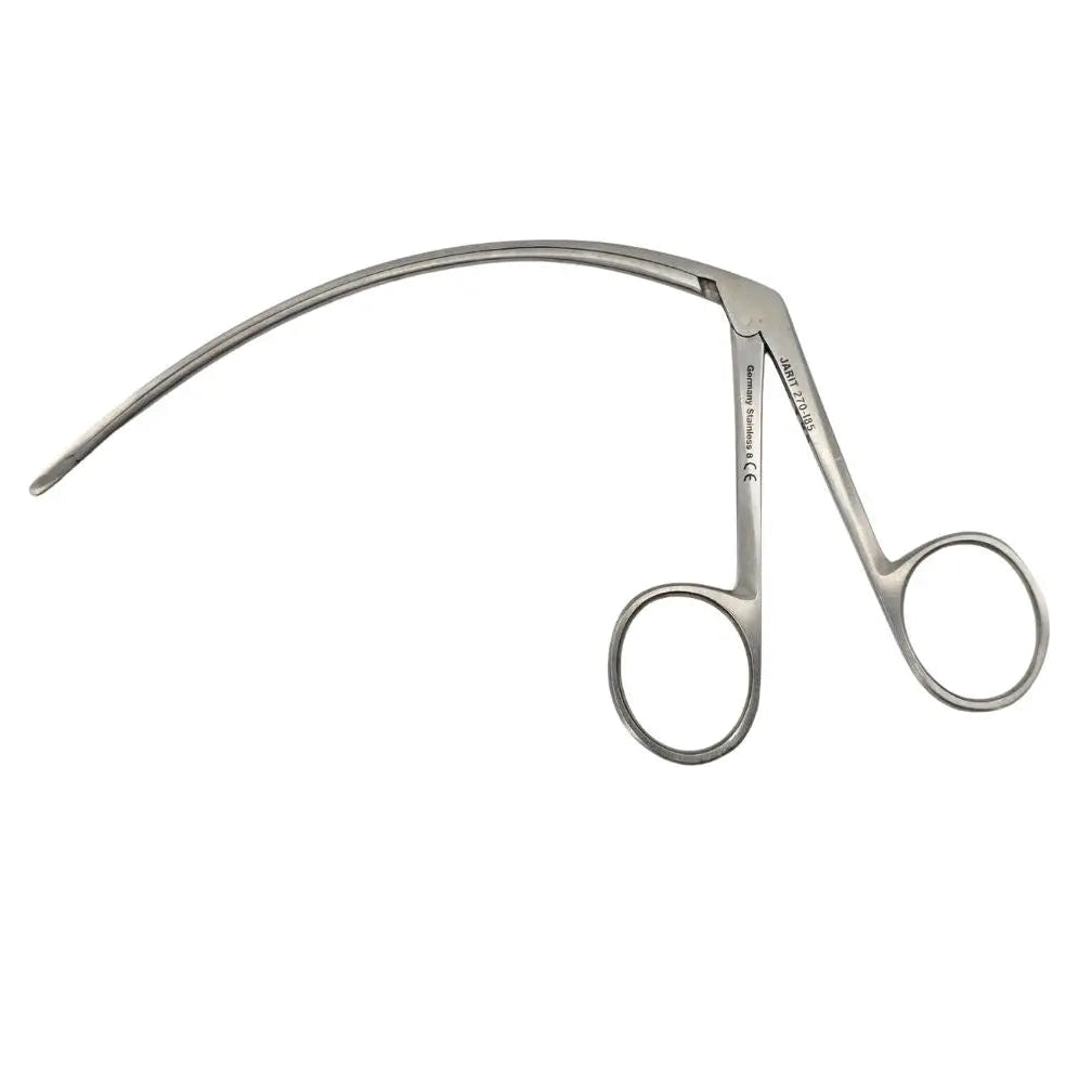 Jarit 270-185 Carroll Tendon Retriever Curved Shaft Serrated Jaws 5-1/2" Primis Medical