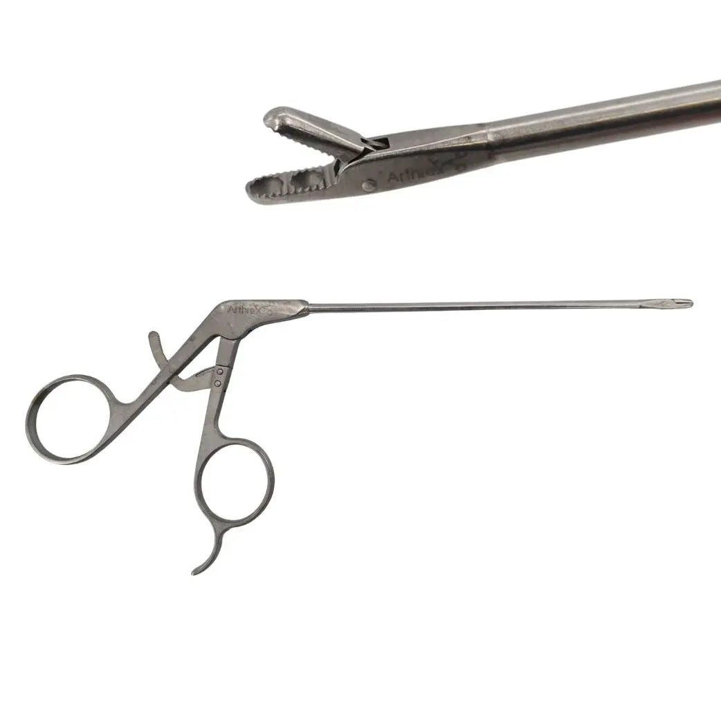 Arthrex AR-12500SR 3.4mm Arthroscopy Grasper Straight Blunt w/ SR Handle 9" Arthrex