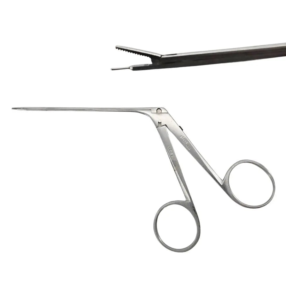 Bausch + Lomb N0551 Storz Leivers Vent Tube Introducer Forceps ENT 5-1/4" Primis Medical