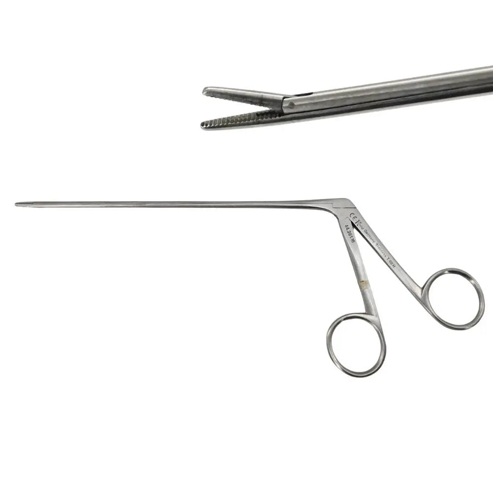 Konig MDS4426116 Hartmann Ear Forceps Alligator w/ 1 x 2 Teeth ENT 8-3/8" Primis Medical