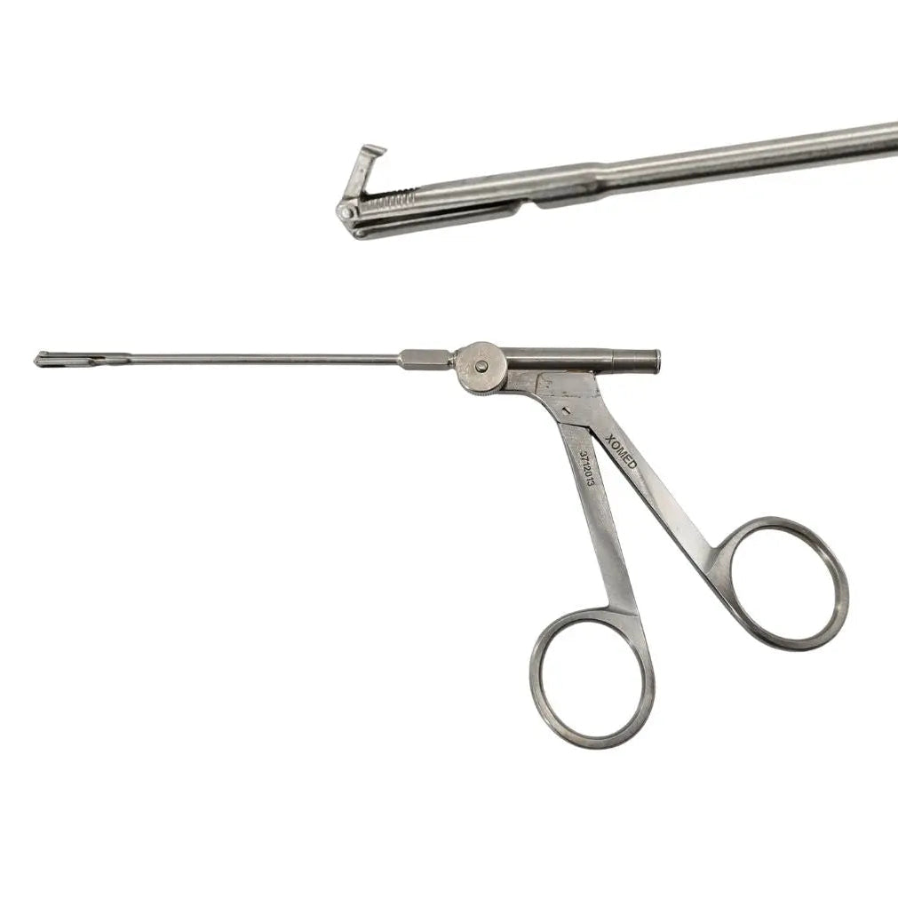 Xomed 3712013 Pediatric Backbiting Forceps Rotatable 1.5mm ENT 7-1/2" Primis Medical