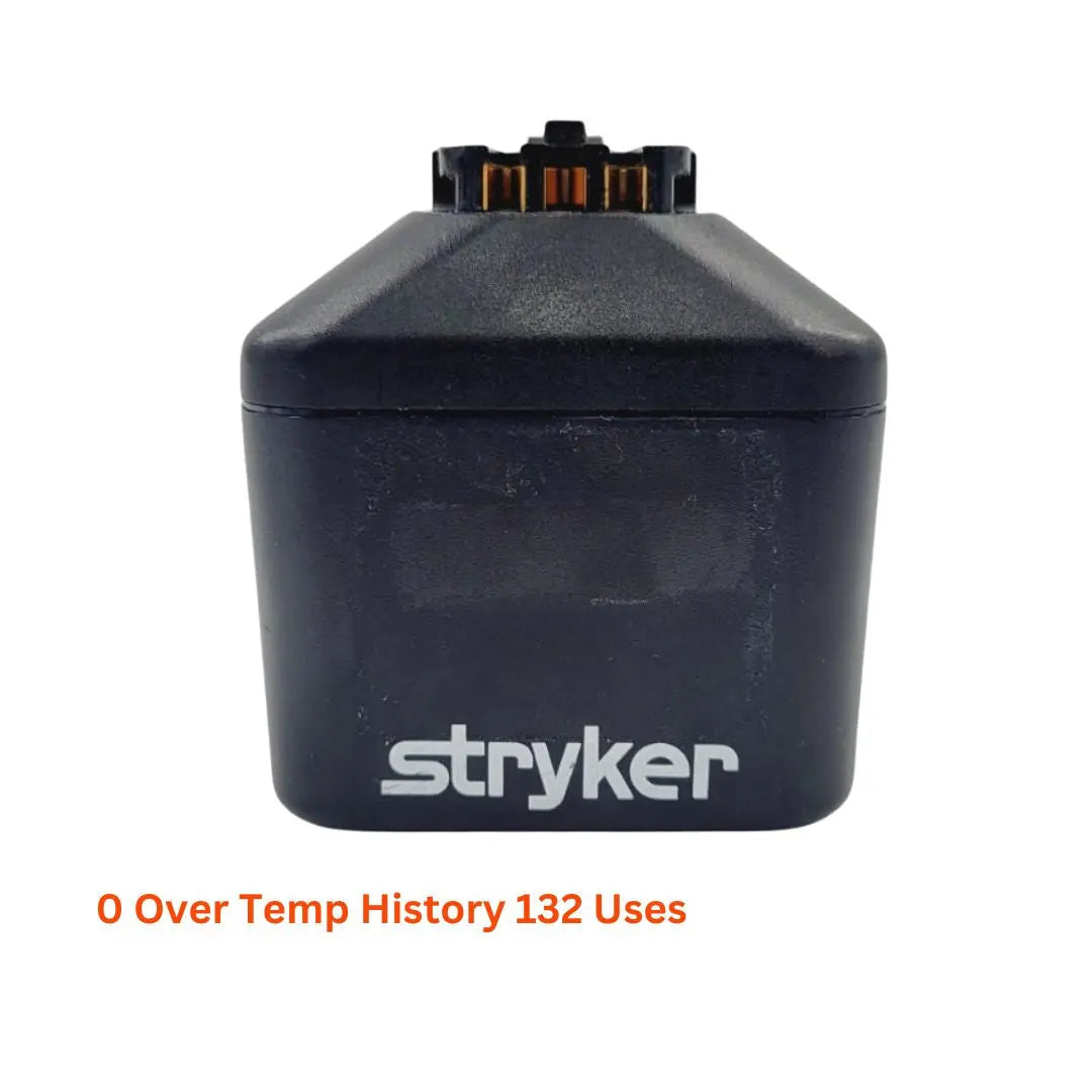 Stryker 7215-000-000 SmartLife Large Battery Pack 0 Over Temp History/ 132 Uses Stryker