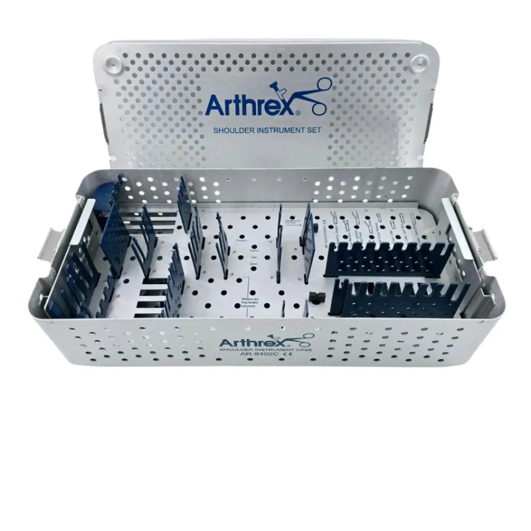 Arthrex AR-8402C Shoulder Instrument Set Sterilization Case Arthroscopy 21" Arthrex