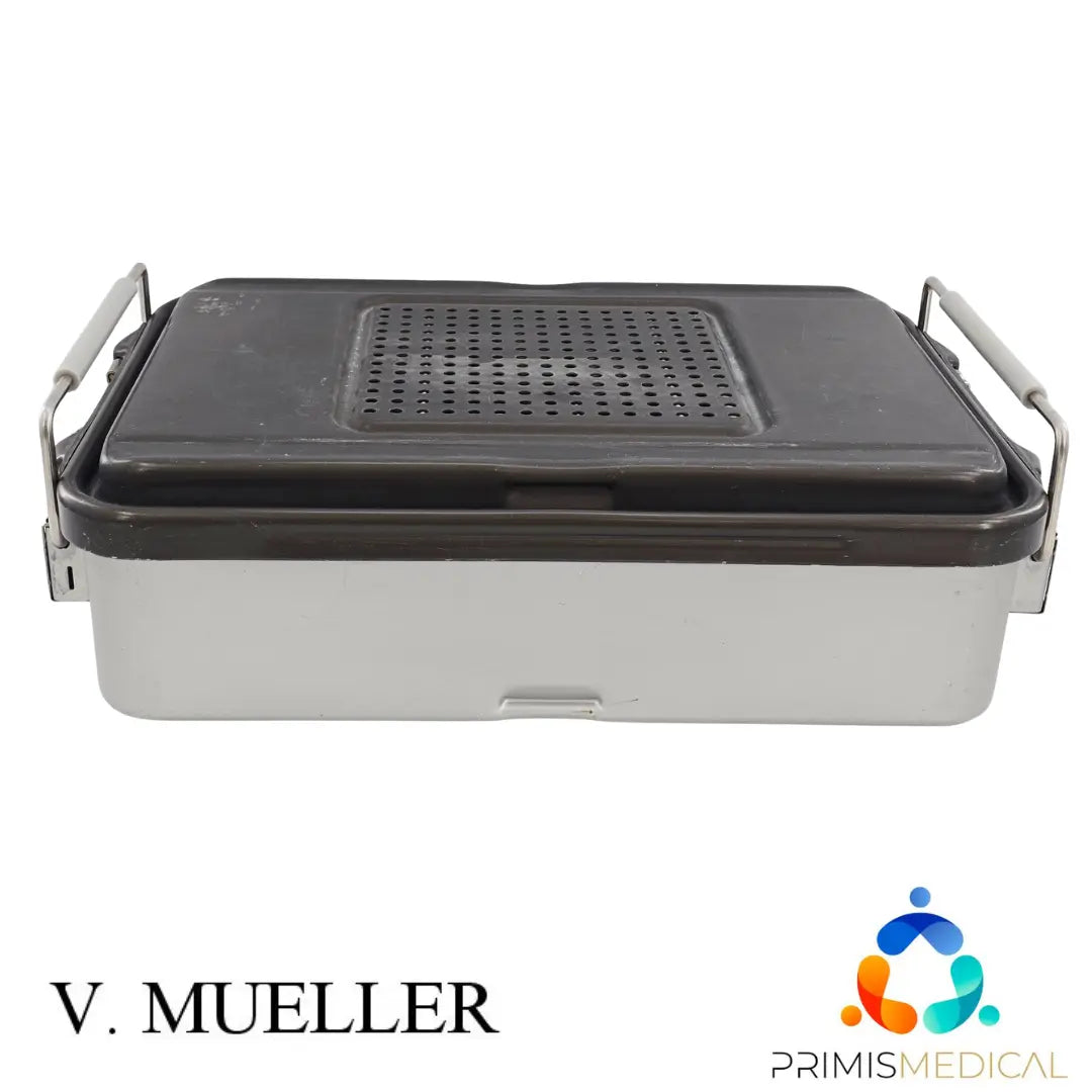 V. Mueller Genesis Sterilization Container 17.5 x 12.5 x 5.5 with Tray Primis Medical