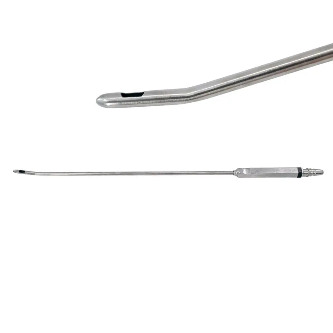 Grams #8 6mm x 36cm Angled Tip Large Handle Liposuction Cannula 19" Grams