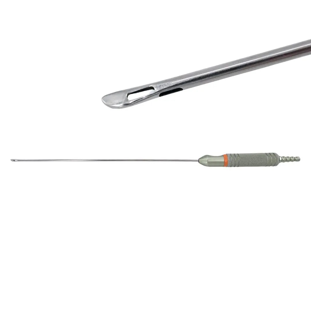 4mm x 35cm Spatula-Type Large Handle Liposuction Cannula 20-3/4" Unbranded