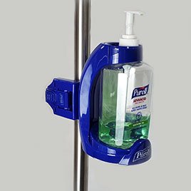 Midcentral Medical MCM-261 Hand Sanitizer Holder for IV Pole Midcentral Medical