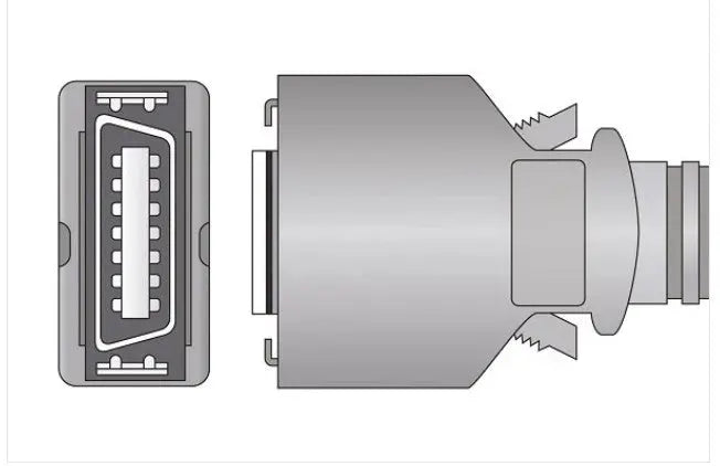 Masimo 4081 RD Set MD14-12 Series Patient Cable 12Ft 3.7m Masimo