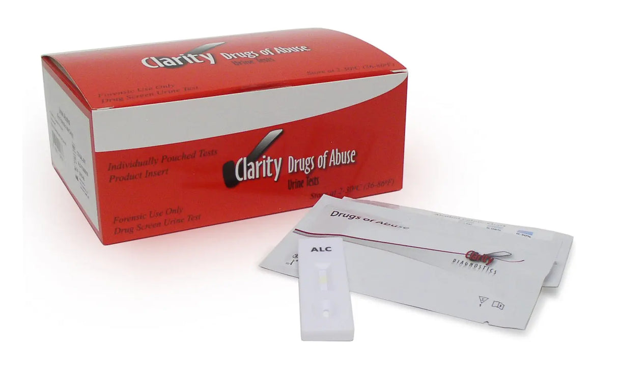 Clarity CD-DAL-201 Urine Alcohol Rapid Test Cassette 25/bx Clarity Diagnostics