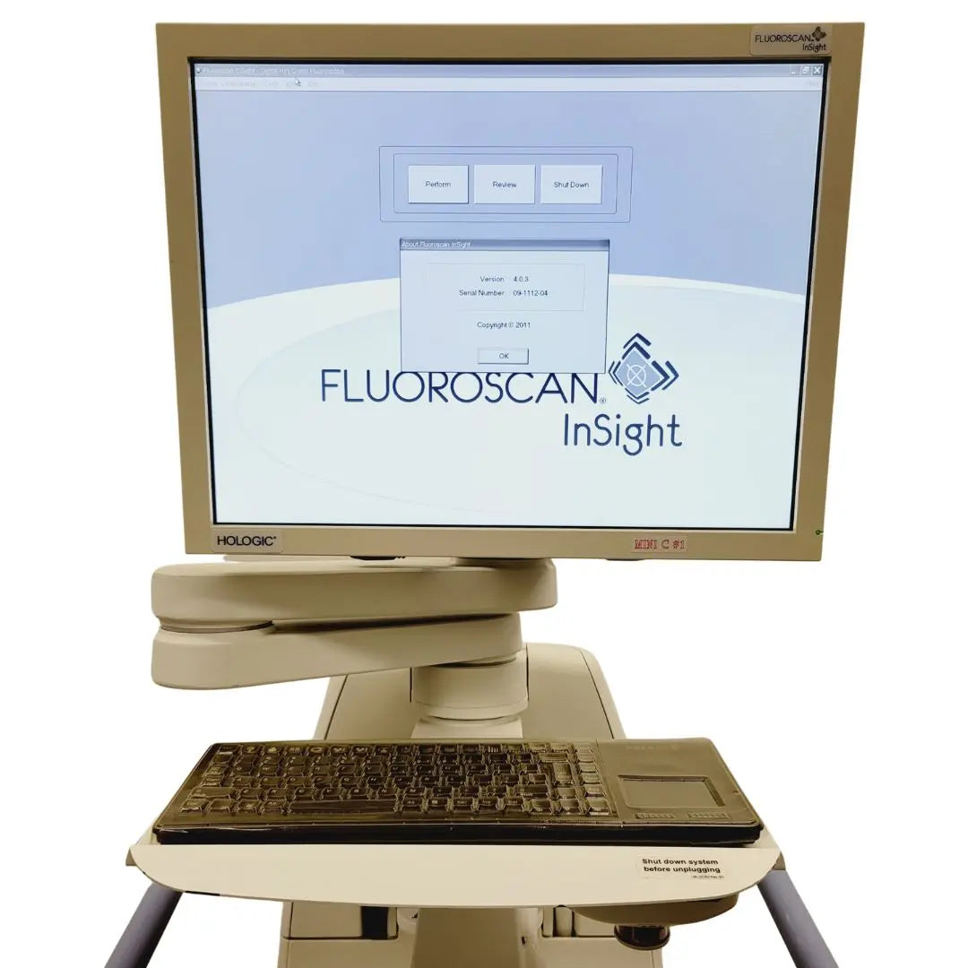 Hologic InSight 2 Fluoroscan Mini C-Arm Imaging System V.4.0.3 - 2012 Hologic
