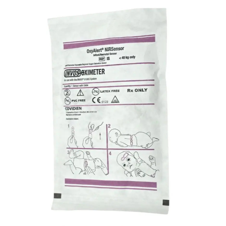 Invos Oximeter IS Infant Neonatal Disposable Regional Oxygen Saturation Sensor Covidien