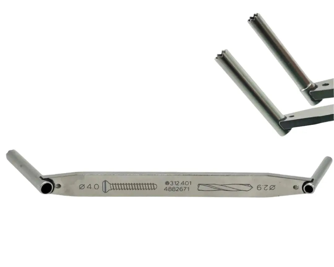 Synthes 312.401 Double Drill Sleeve 4.0mm 2.9mm Excellent Condition Synthes