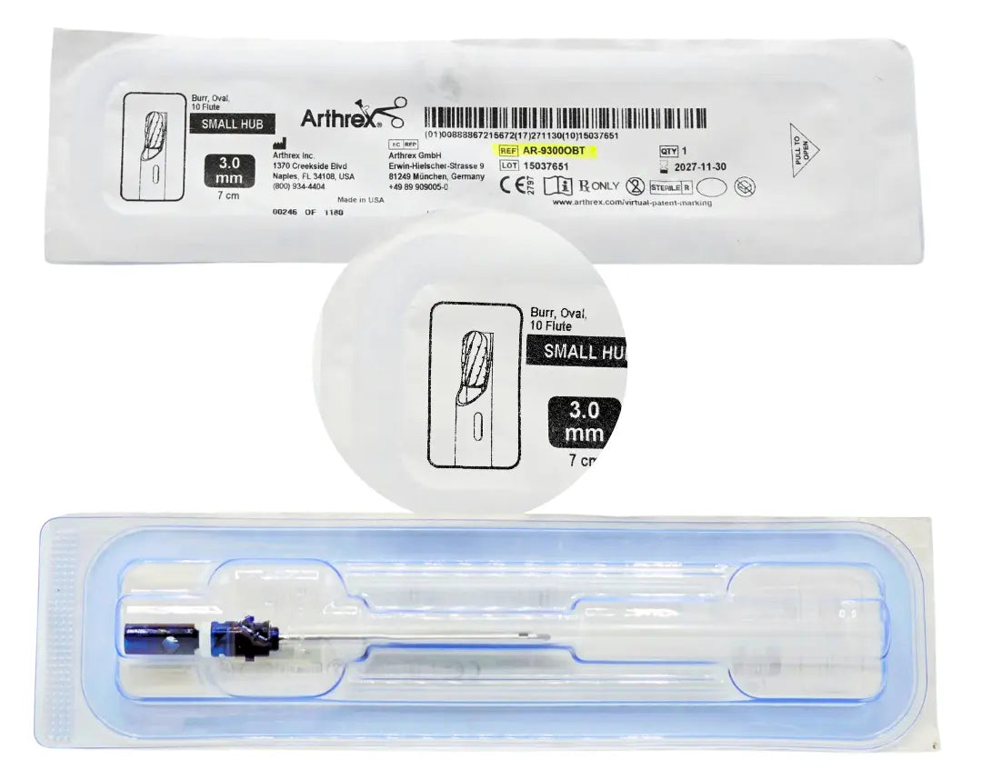 Arthrex AR-9300OBT Burr Oval 10 Flute 3.0mm NEW Primis Medical