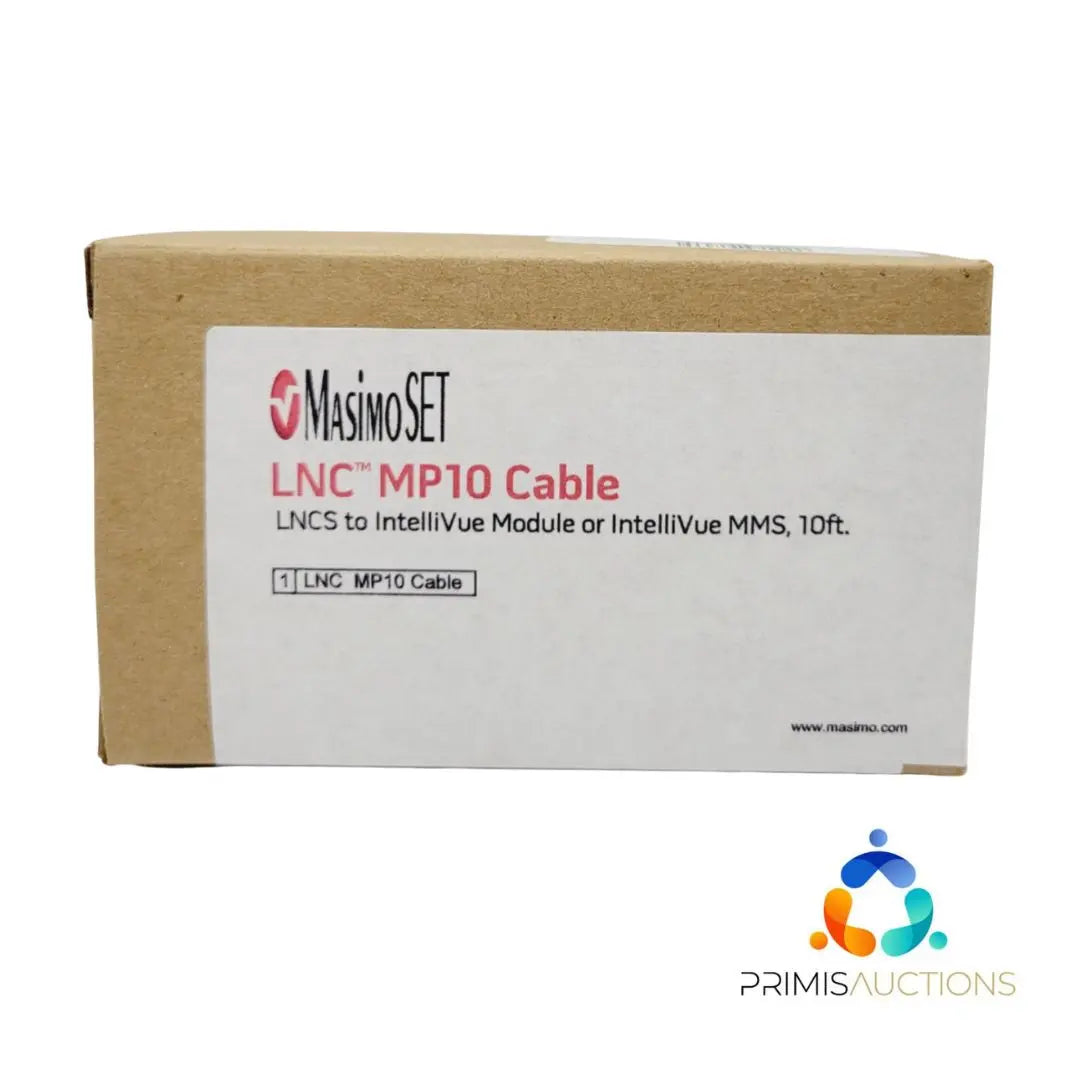 Masimo 2281 LNC MP10 Cable for IntelliVue MMS 10ft Masimo