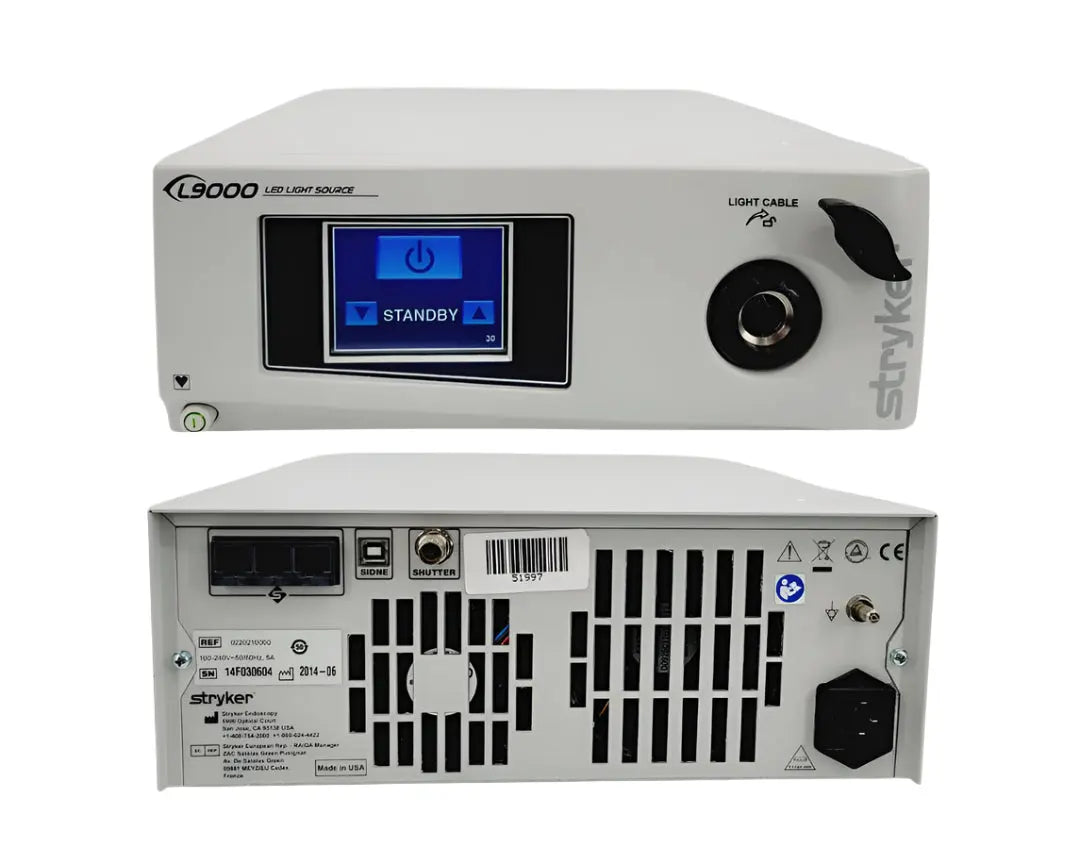 Stryker L9000 Precision LED Endoscopy Light Source Model 0220210000 Stryker