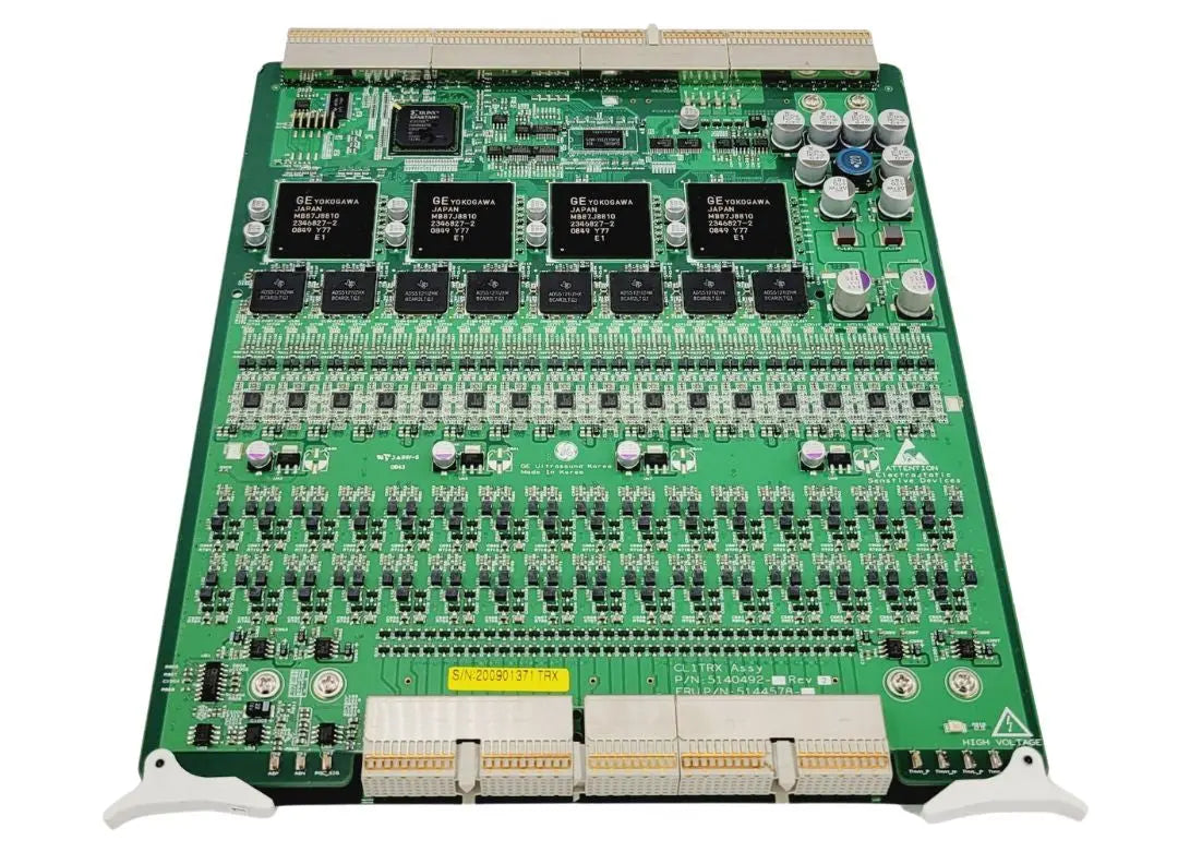 GE 5140492 Rev 2 Ultrasound CL1TRX Assembly Board GE