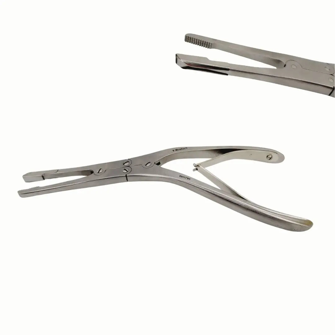 V. Mueller RH1790 Rubin Morselizer Jaws 15 x 5.5mm 10" V. Mueller