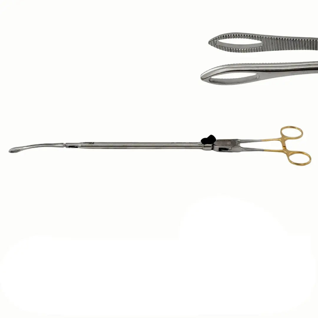 Pilling 211117A Landreneau Masher Grasping 7.8mm Forceps 8-1/2" Tip 17-1/4" Pilling