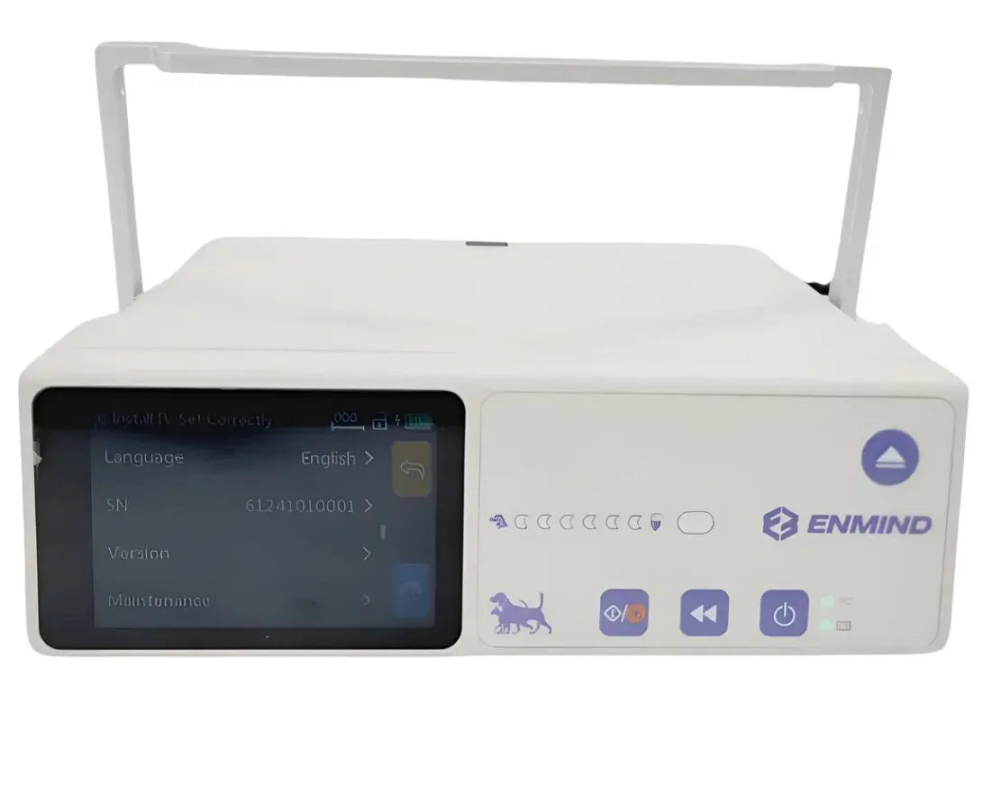 ENMIND EN-V9SE Vet Veterinary Infusion Pump and Management System 7" Touchscreen Enmind